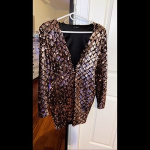 Fashion Nova Sequin Dress